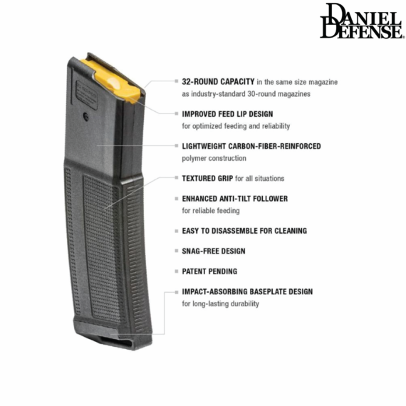 Daniel Defense DD AR-15 .223/5.56 32 Round Magazine (10 Pack)
