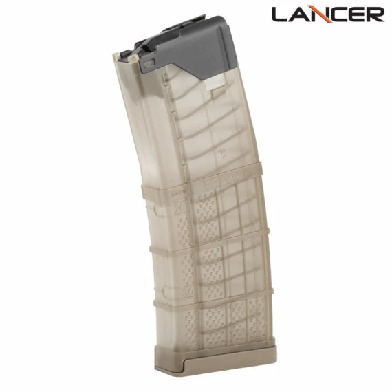 Lancer L5AWM AR-15 .223/5.56 30 Round Translucent FDE Magazine #2