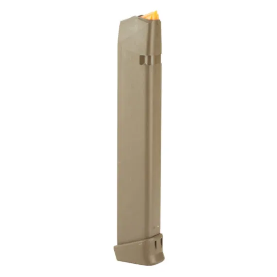 Glock 33 round magazine fde