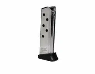 Walther PPK .380 ACP 6 Round Nickel Magazine with Finger Rest