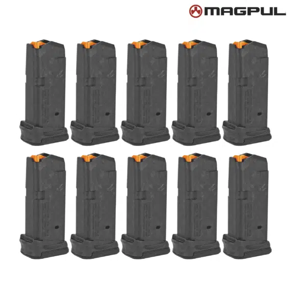 Magpul PMAG Glock 26 9mm 12 Round Magazine (10 Pack)