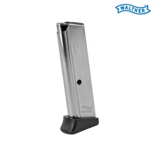 Walther PPK/S .380 ACP 7 Round Nickel Magazine with Finger Rest