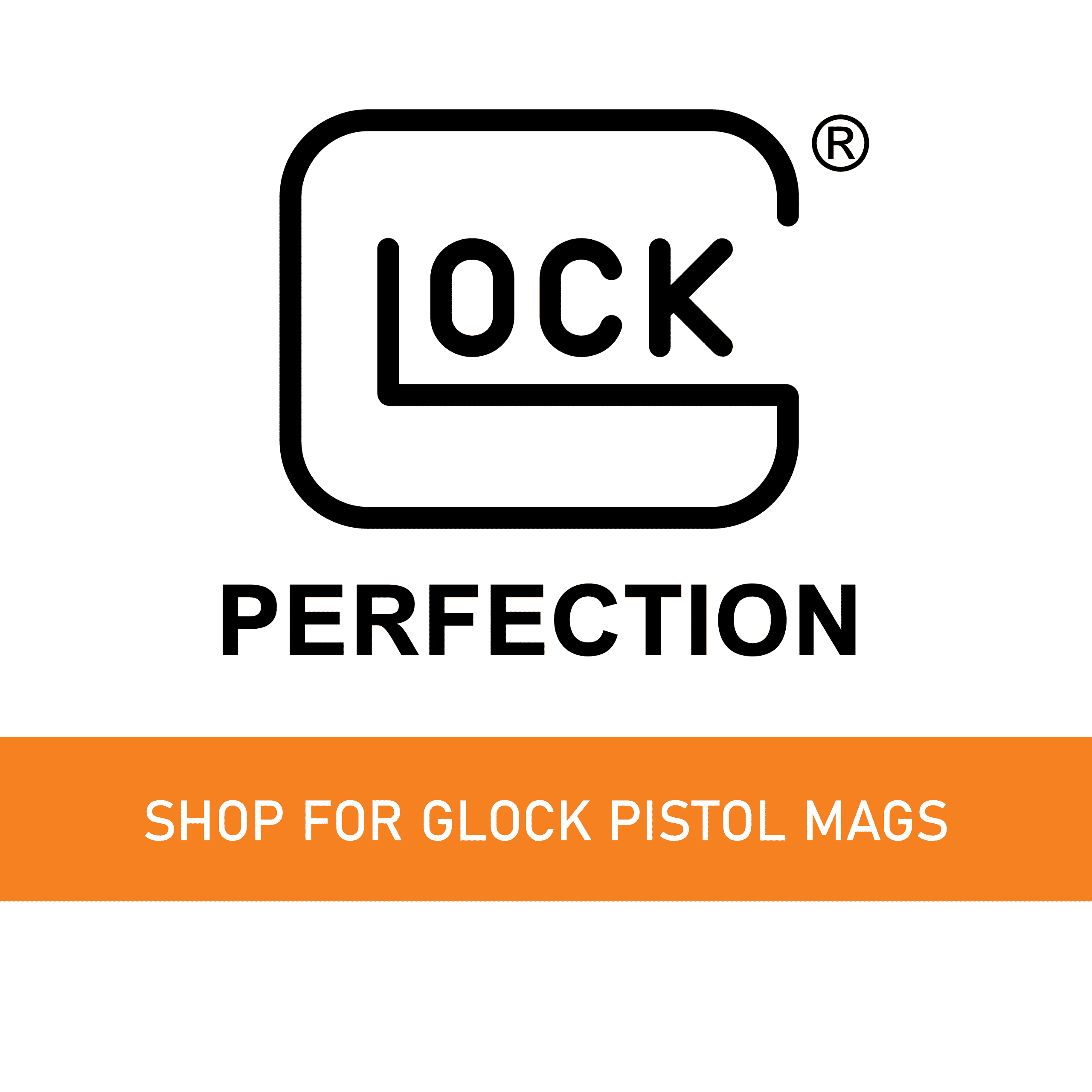 Glock pistol magazines
