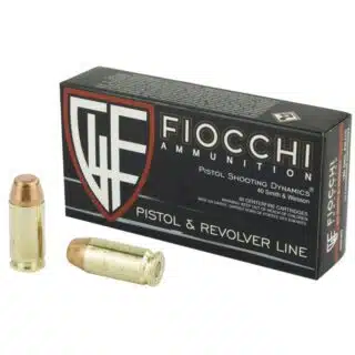 Fiocchi .40 S&W 180gr FMJ Ammo