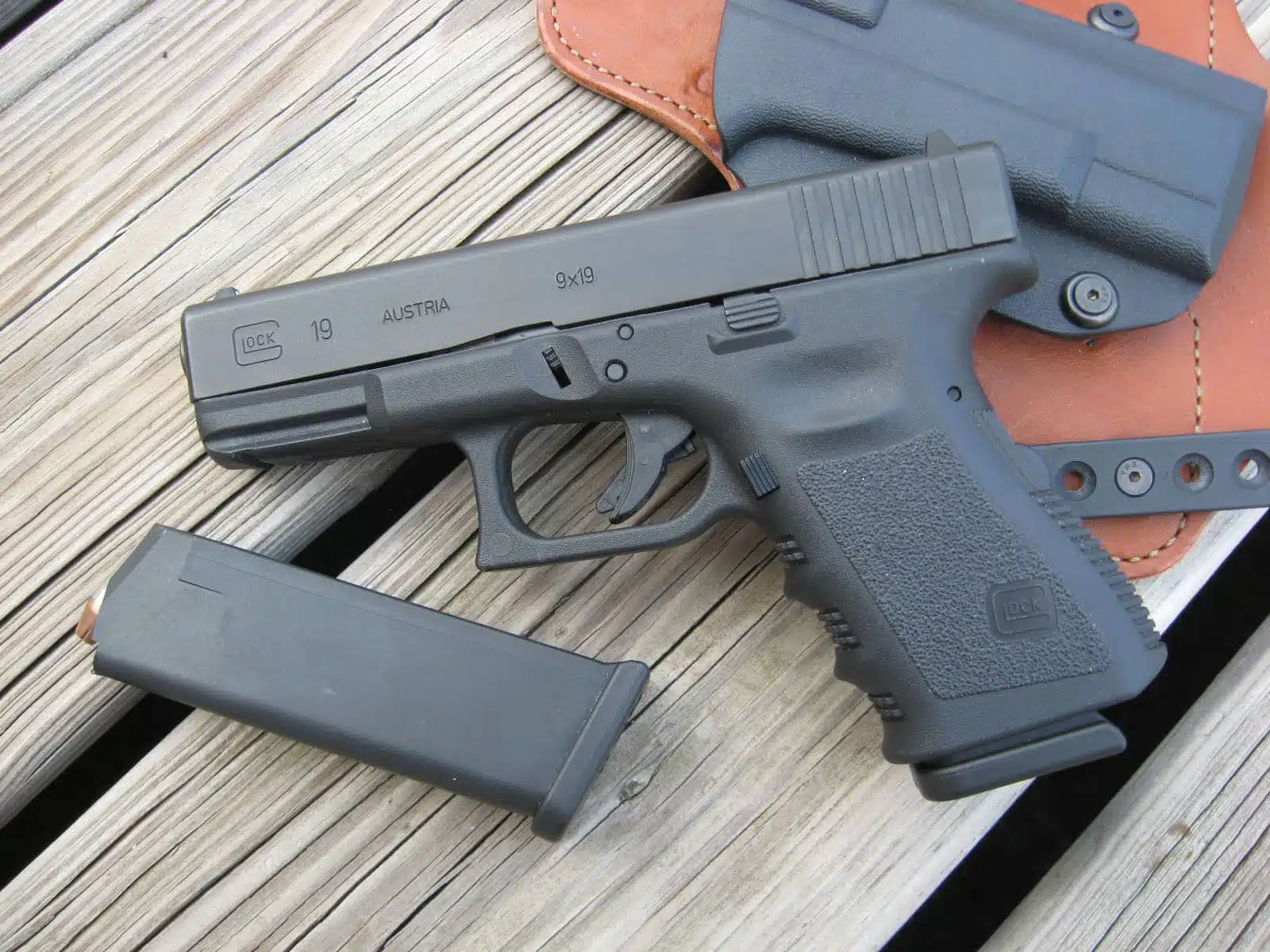 Glock 19 with holster