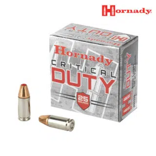 hornady critical duty 9mm ammo