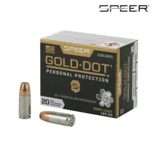 speer 9mm gold dot ammo