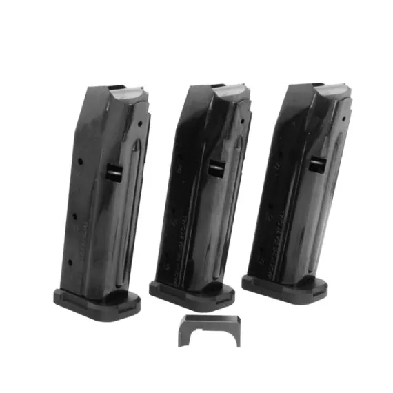 Shield Arms S15 Gen 3 9mm 15 Round Magazine (3 Pack) + Magazine Release for G43X/48