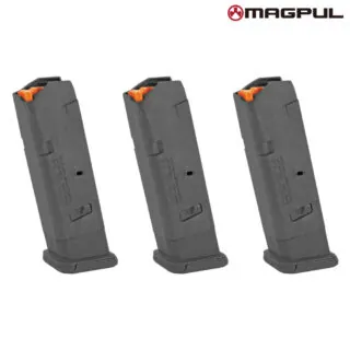 Magpul PMAG 10 GL9 9mm 10 Round Magazine for Glock 17 Pistols (3 Pack)