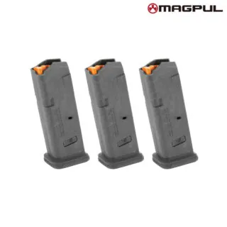 Magpul PMAG 10 GL9 9mm 10 Round Magazine for Glock 19 Pistols (3 Pack)