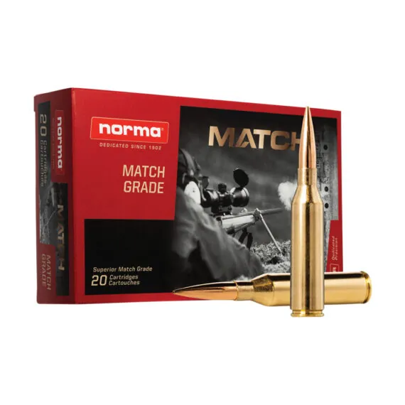 Norma Match .300 Norma Magnum 230gr Hollow Point Boat Tail Ammo 20-Round Box