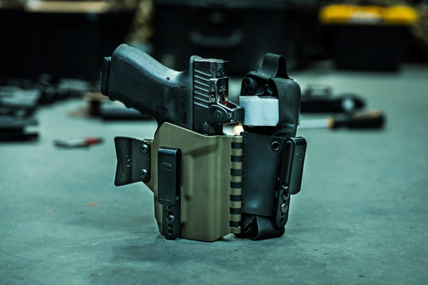 T-Rex Arms Sidecar w/ Tourniquet holster. Source. 