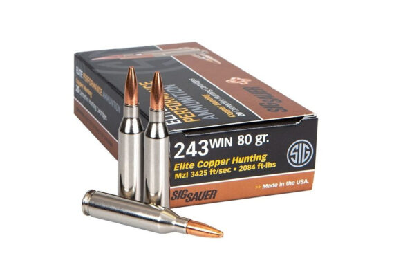 Sig Sauer .243 Winchester Ammo