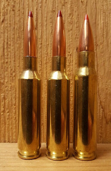 6mm Creedmoor, 6.5 Creedmoor, and .308 Winchester