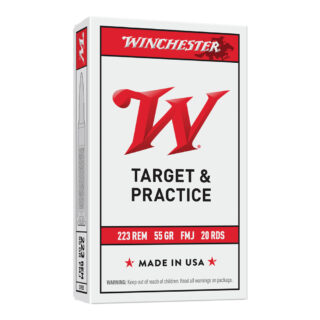 Winchester .223 Remington 55gr FMJ Ammo