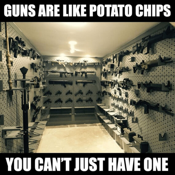 guns are like potato chips