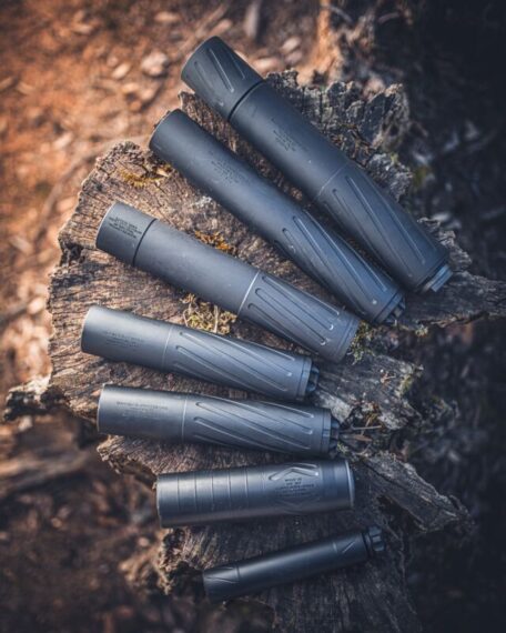 Suppressors come in all different sizes