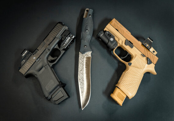 Glock 19 and Sig Sauer M18