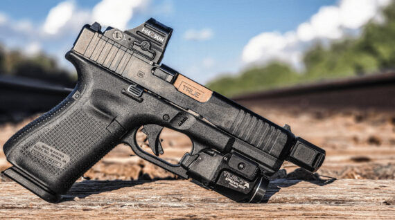 Glock with Holosun Optic