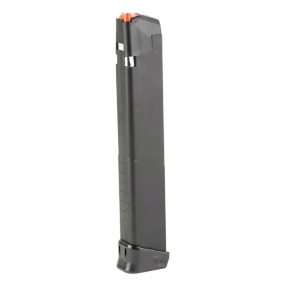 Global Ordnance 9mm 33 Round Extended Magazine for Glock Pistols