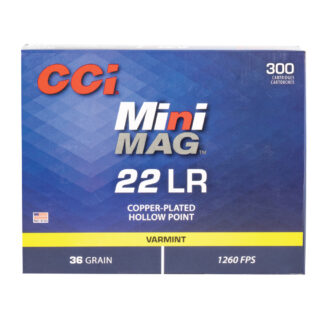 CCI Mini-Mag .22LR 36gr Ammo