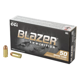 CCI Blazer Brass .380 ACP 95gr FMJ Ammo