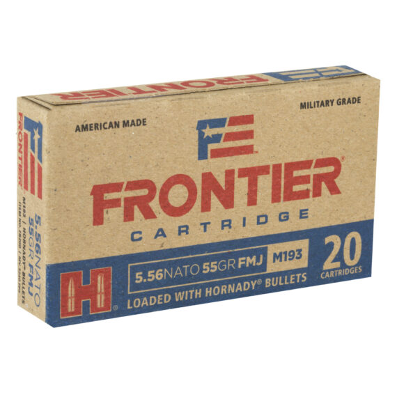 Frontier 5.56x45mm NATO M193 FMJ Ammo