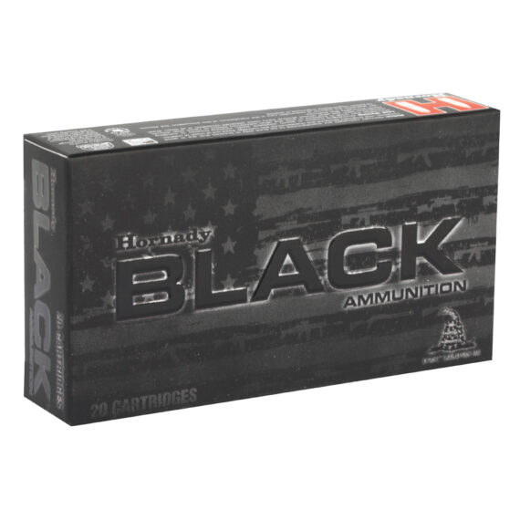 Hornady BLACK 5.56x45mm NATO 75gr Interlock HD SBR Ammo