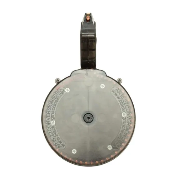 Black Dog Machine AR-15 .22 LR 50 Round Drum Magazine