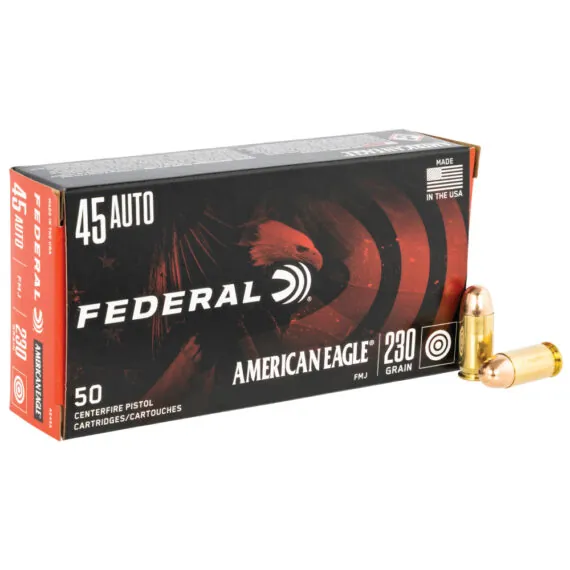Federal American Eagle .45 ACP 230gr FMJ Ammo