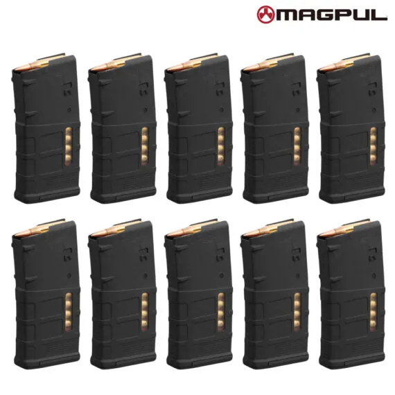 Magpul PMAG GEN M3 AR-10 .308/7.62x51 20 Round Window Magazine (10 Pack) #1