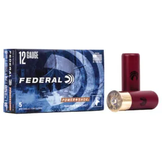 Federal PowerShok 12 Gauge 2.75" 00 Buckshot Max Dram Ammo