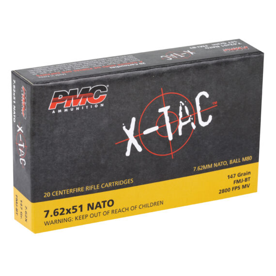 PMC X-TAC 7.62x51mm NATO 147gr FMJ Ammo