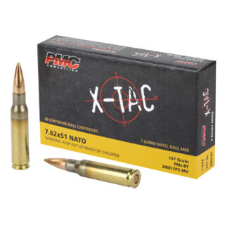 PMC X-TAC 7.62x51mm NATO 147gr FMJ Ammo