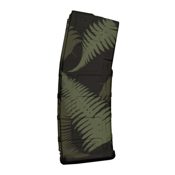 weapon works green ferns camo magazine