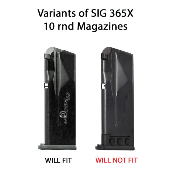 Pearce Grip SIG P365, P365XL +1/2" Grip Extension