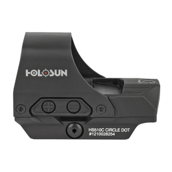Holosun HS510C MRS 2 MOA Red Dot with 65 MOA Circle Open Reflex Sight