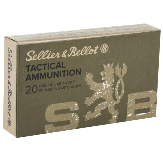 S&B .300 Blackout 124gr FMJ Ammo