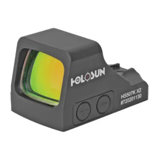 Holosun HS507K X2 MRS 2 MOA Dot with 32 MOA Circle Open Reflex Sight