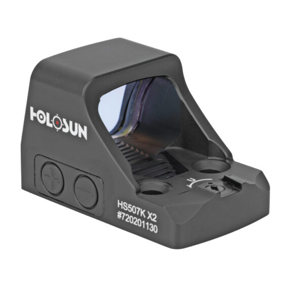 Holosun HS507K X2 MRS 2 MOA Dot with 32 MOA Circle Open Reflex Sight