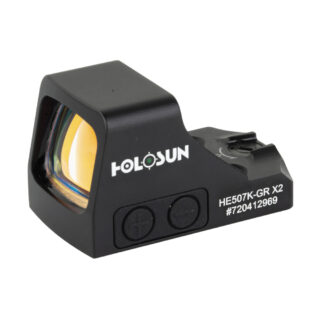 Holosun HS507K X2 MRS 2 MOA Dot with 32 MOA Circle Open Reflex Sight