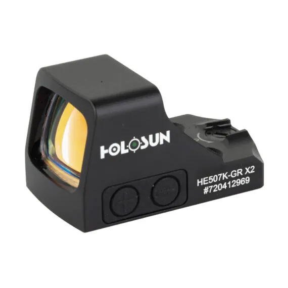 Holosun HS507K X2 MRS 2 MOA Dot with 32 MOA Circle Open Reflex Sight
