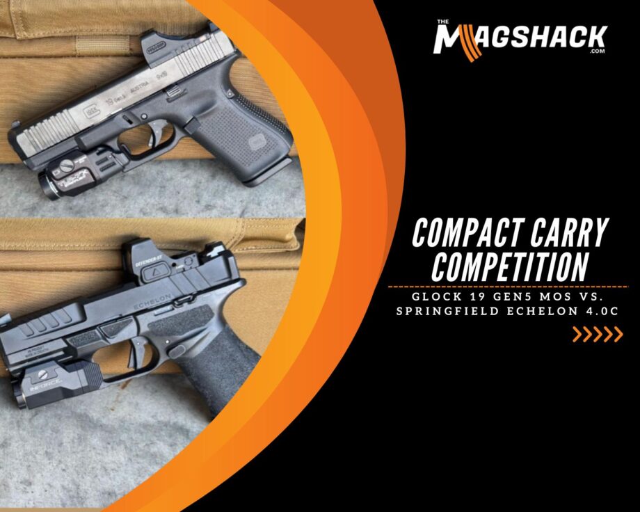 Compact Carry Competition: Glock 19 Gen5 MOS vs. Springfield Echelon 4.0C