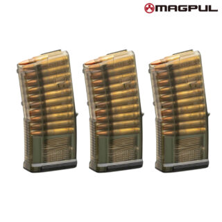 Magpul TMAG GEN M3 AR-15 .223/5.56 20 Round Translucent Magazine (3 Pack)