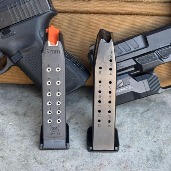 Glock 19 Gen5 MOS and Springfield Echelon 4.0C Magazines