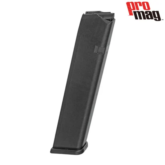 ProMag 9mm 25 Round Extended Magazine for Glock 17, 19 Pistols