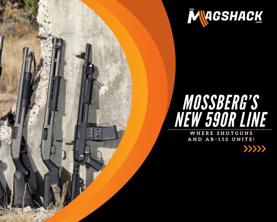 Mossberg’s New 590R Line: Where Shotguns and AR-15s Unite!