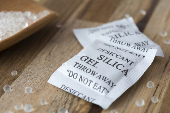 Silica packets
