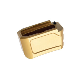 tyrant cnc glock 42 magazine extension gold