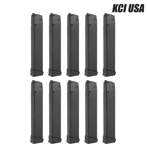 KCI .45 ACP 26 Round Extended Magazine for Glock 21, 30 Pistols (10 Pack)
